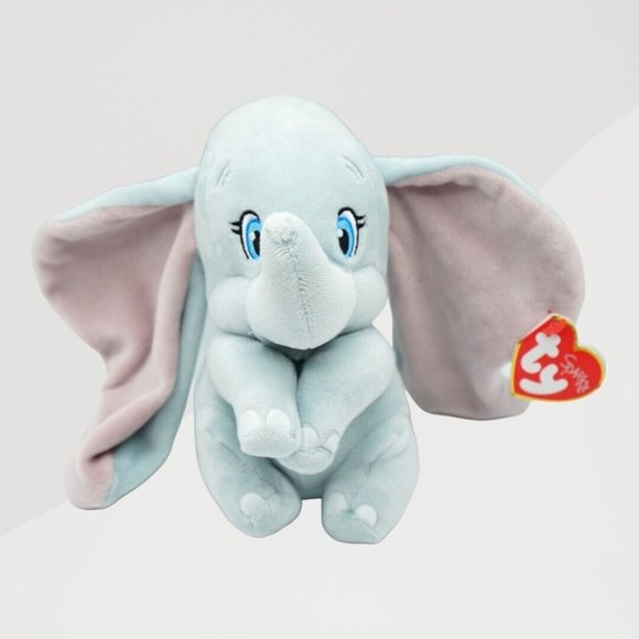 TY Sparkle Beanie Baby Disney Dumbo The Elephant Plush 7" - Picture 1 of 5